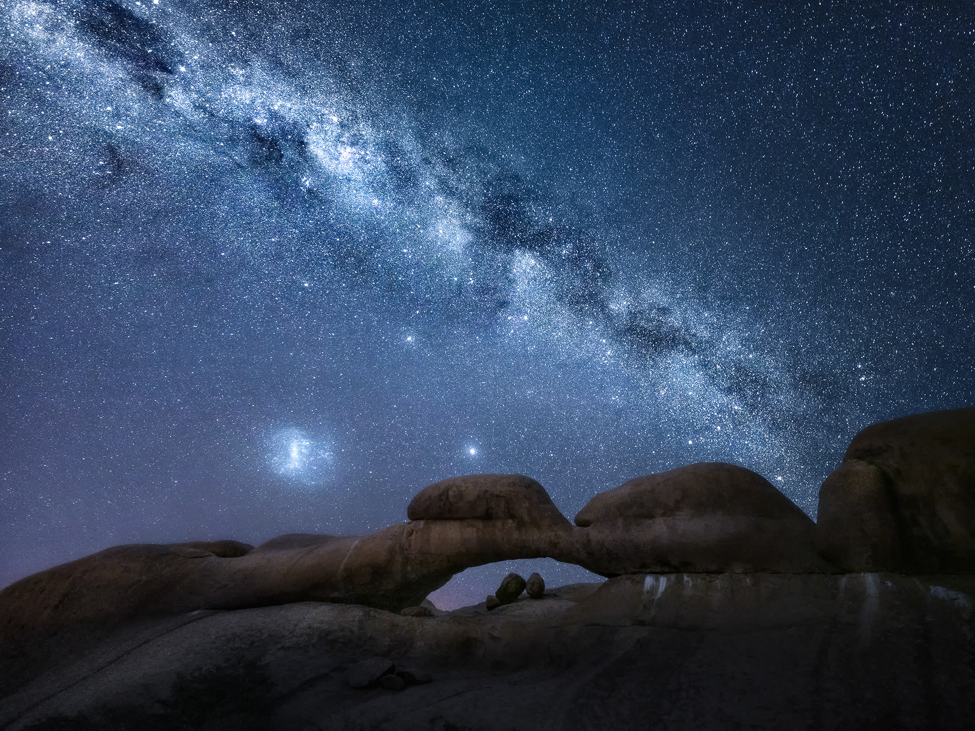 Milky Way in Namib Desert Media