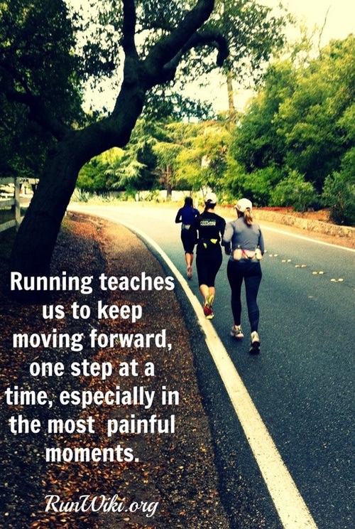 Runner Things 1815 Running teaches us to keep moving