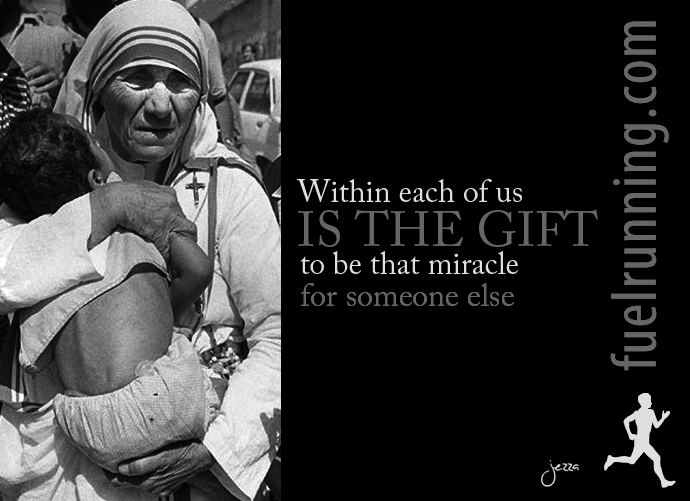 Fitness Stuff 26 FUEL Running Inspiration Be That Miracle For