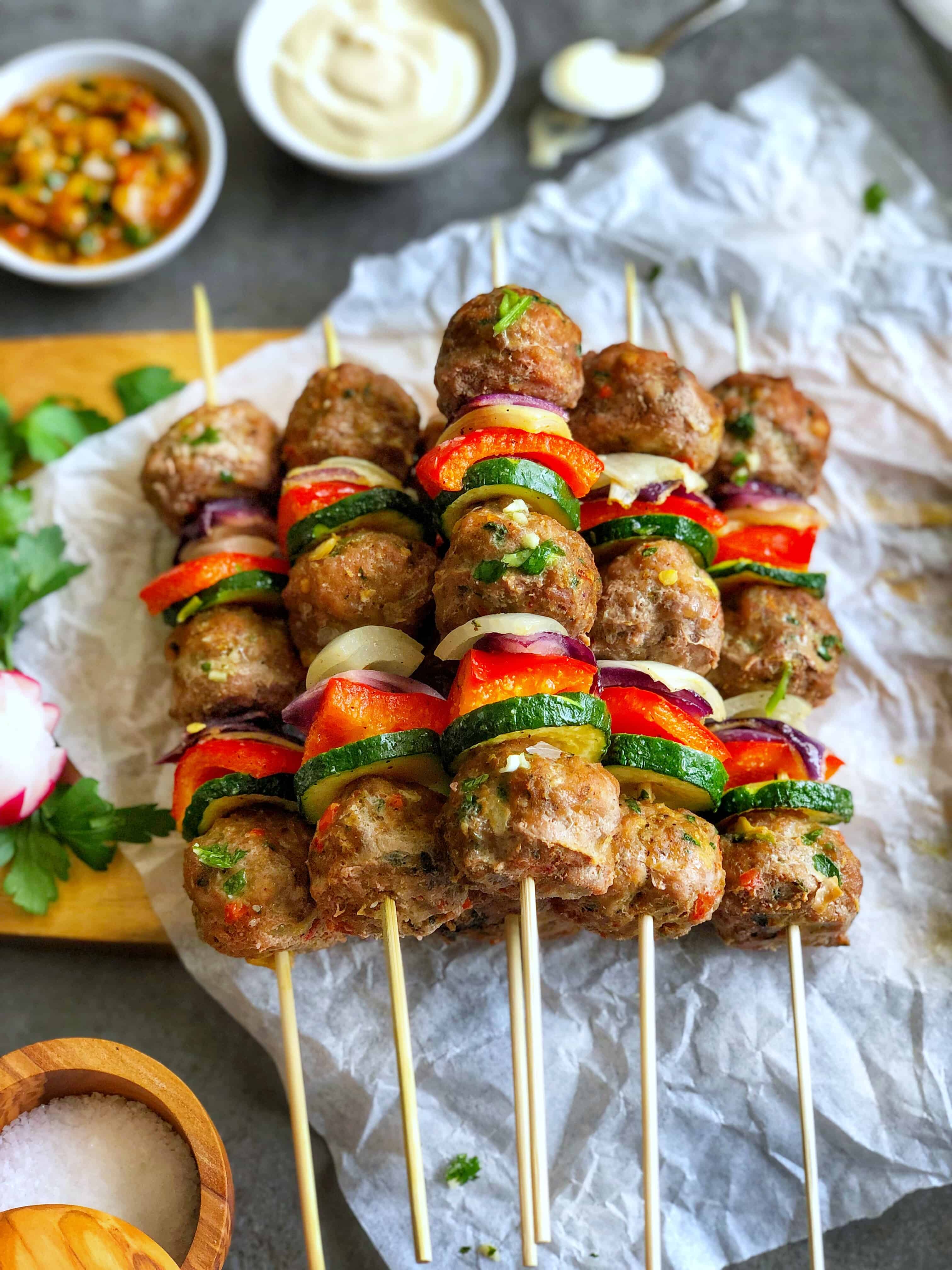 Baked Turkey Kebabs Fufu's Kitchen