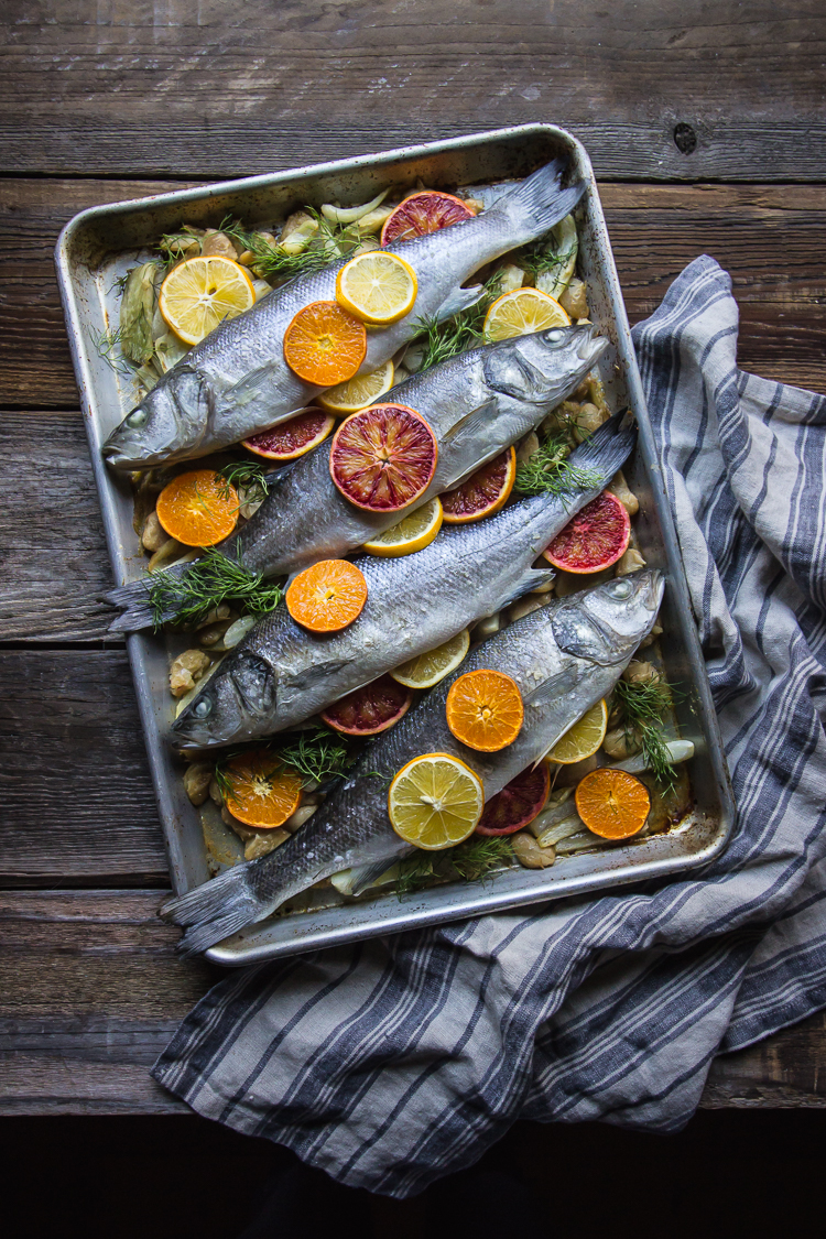 CITRUS FENNEL WHOLE ROASTED FISH fulfilled