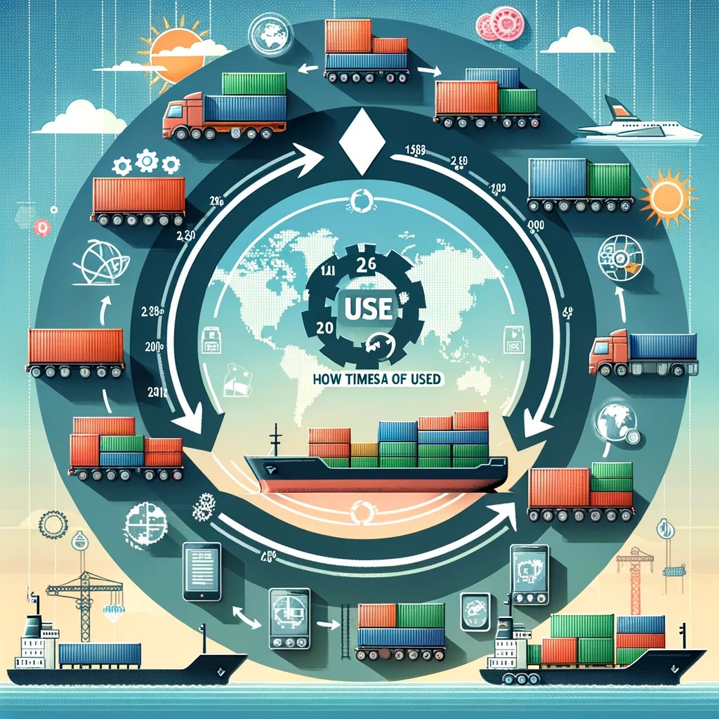 How Many Times Are Shipping Containers Used? Fulfyld