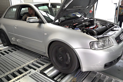 Audi S3 turbo dyno - fullBOOST
