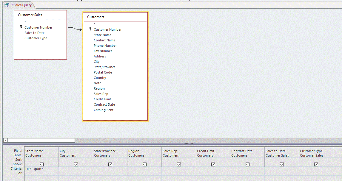 Using a Wildcard Character in Access Queries Full Circle Computing