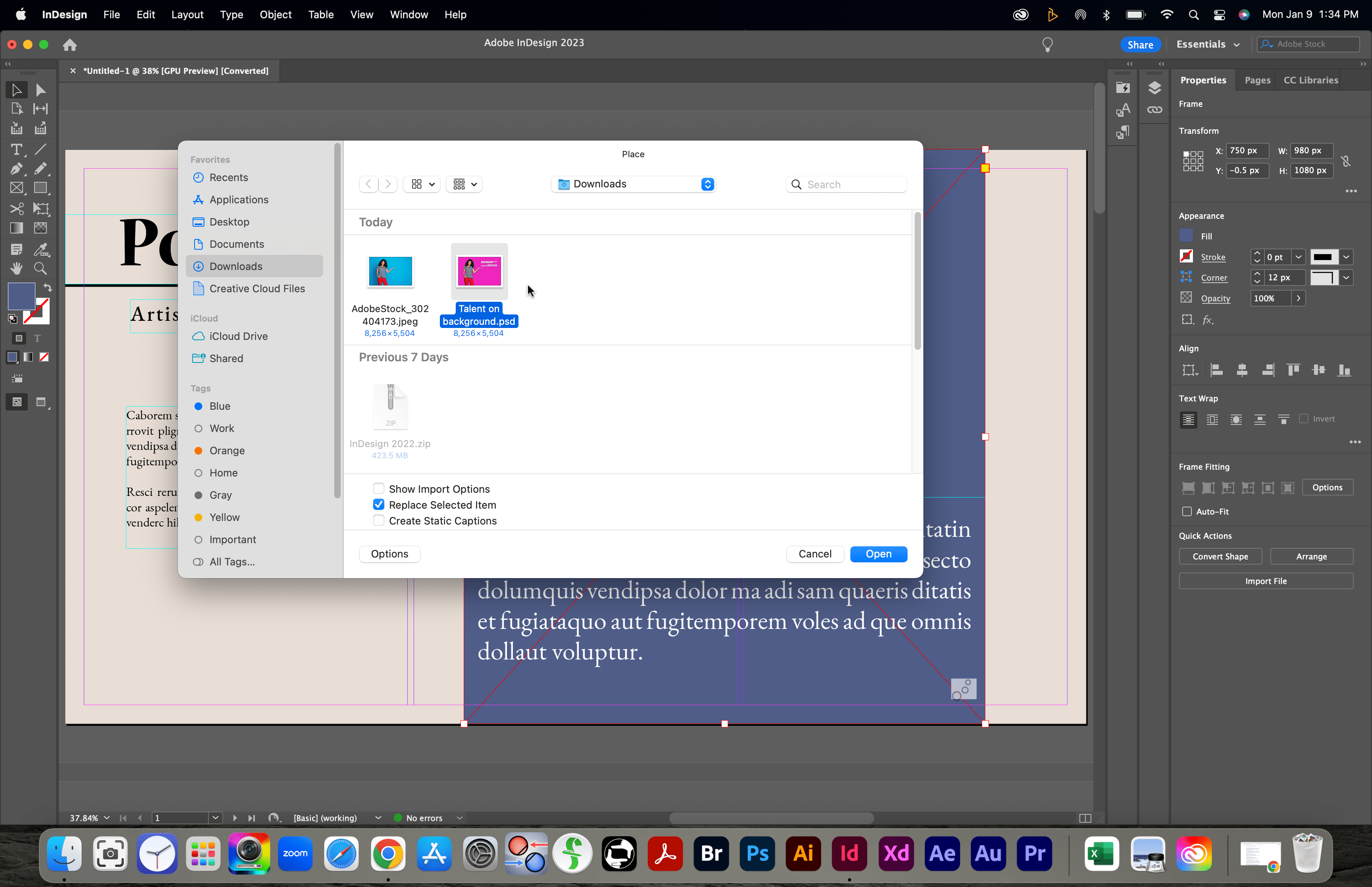 Why Place Files in InDesign? Full Circle Computing
