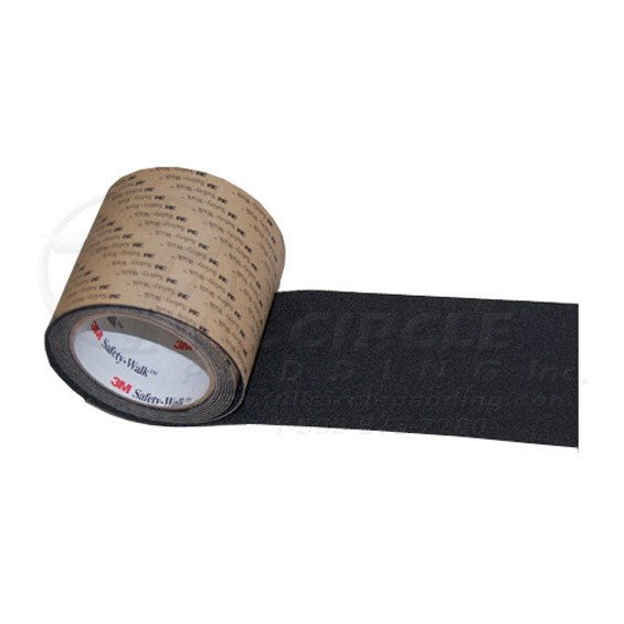 4" 3M Safety Walk Rubber Grip Tape Roll FWTR3M04ROLL Full Circle Padding