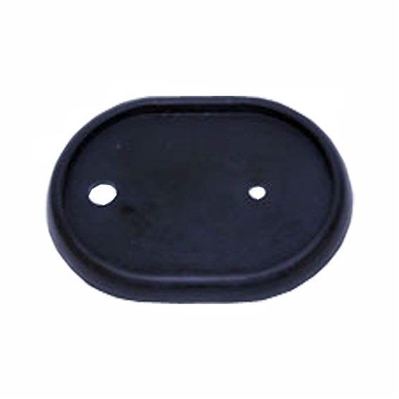 Oval Rubber Foot Pad Full Circle Padding