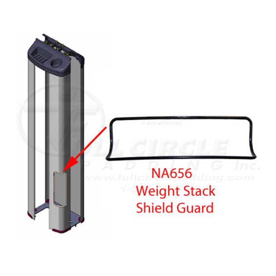 Nitro Plus Weight Stack Shield Guard Full Circle Padding