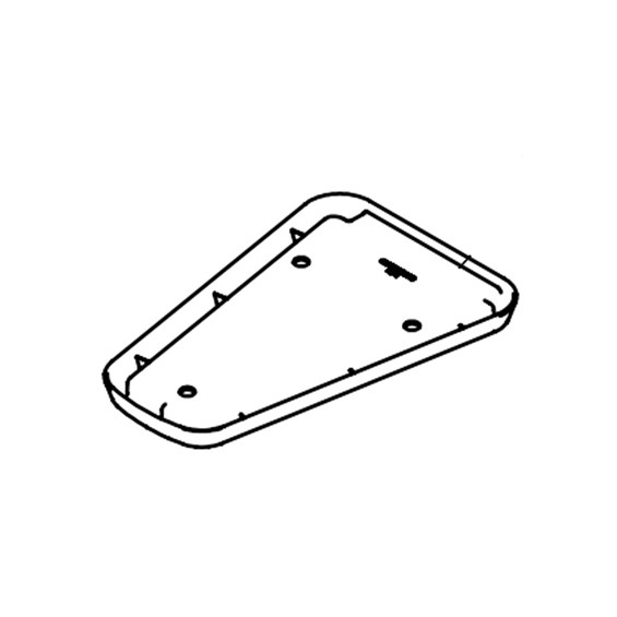 Seat Pad Plastic Edge Guard Full Circle Padding