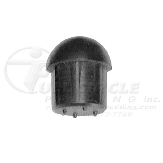 Rubber Bumper/Tip 11/4" ID, 11/2" OD Full Circle Padding