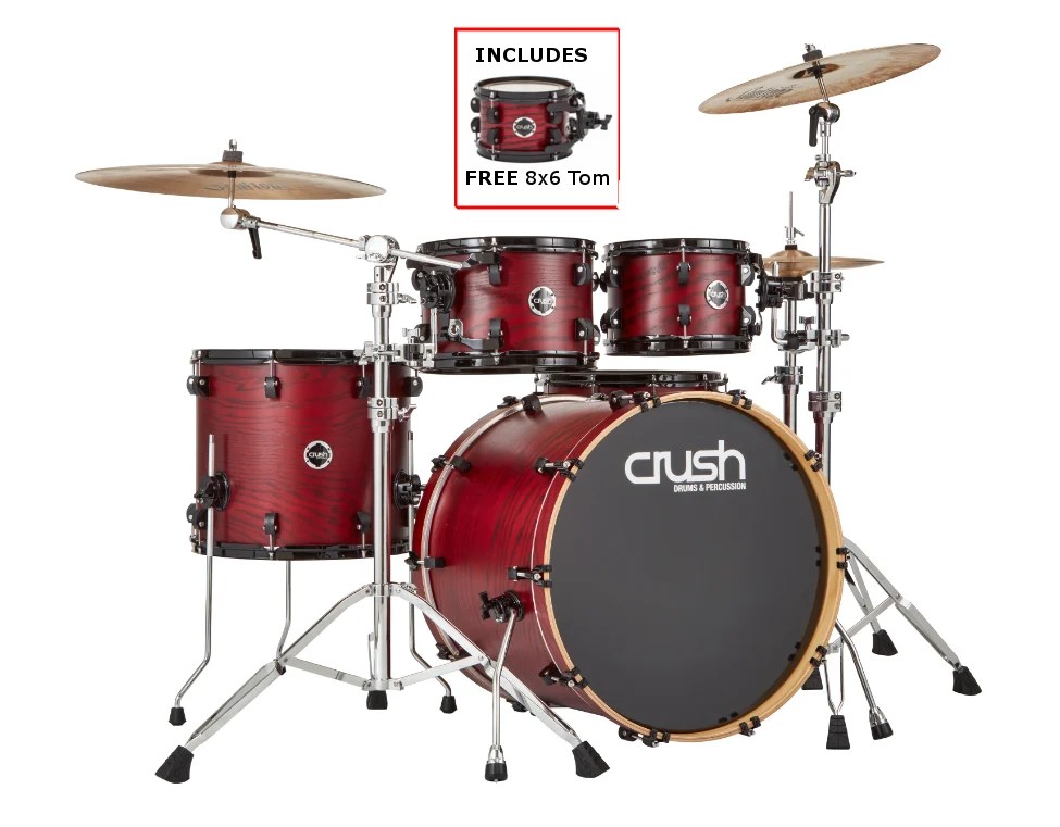 Crush C2A528206TOMK Chameleon Ash 5Piece Shell Pack
