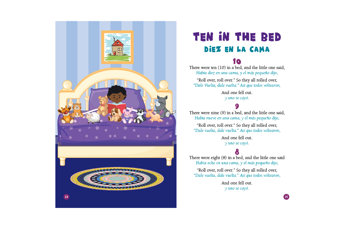 Bilingual Song Book Full Deck Design