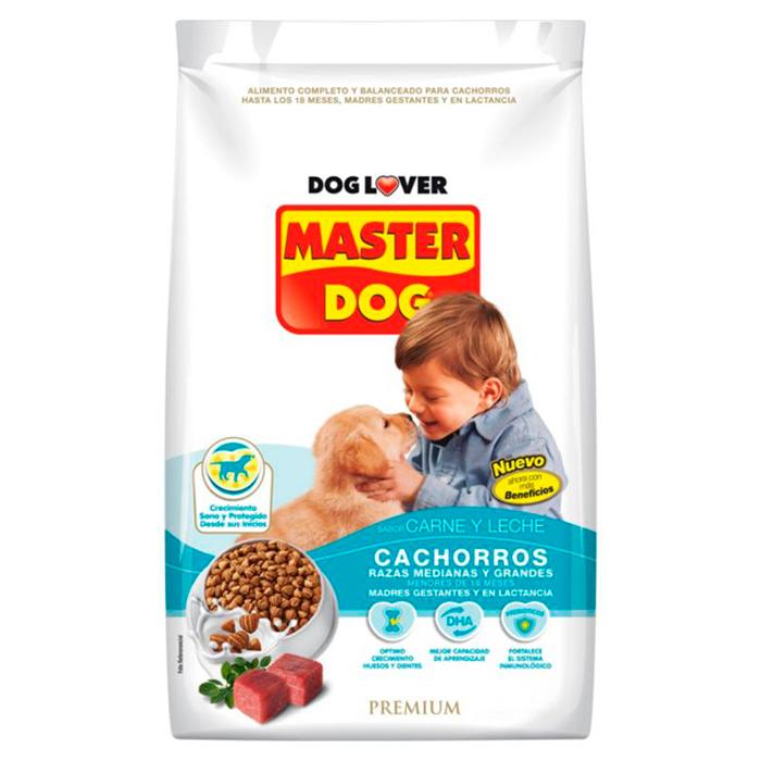 Fullerton MASTER DOG CACHORROS CARNE Y LECHE 18 KG Fullerton
