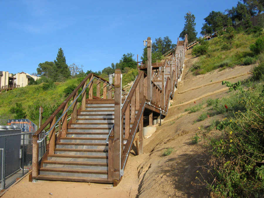 The Hillcrest Park "Disposable" Stairs to Nowhere Friends For