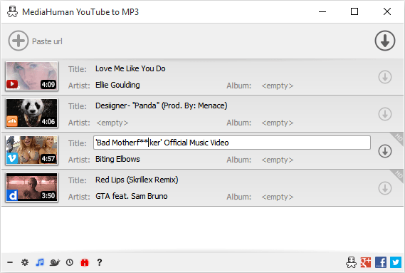 MediaHuman YouTube to MP3 Converter İndir Full v3.9.9.76