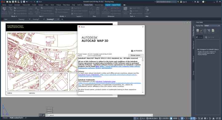 Autodesk AutoCAD Map 3D 2022 İndir Full v2022.1
