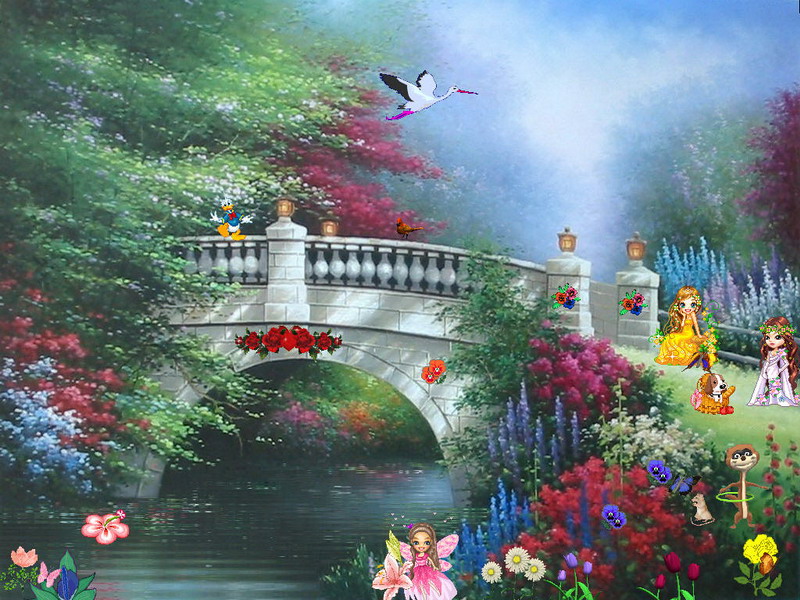Spring Dream Free Funny Screensaver
