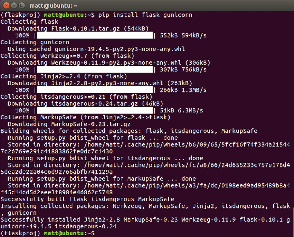 How to set up Python 3, Flask and Green Unicorn on Ubuntu 16.04 LTS Full Stack Python