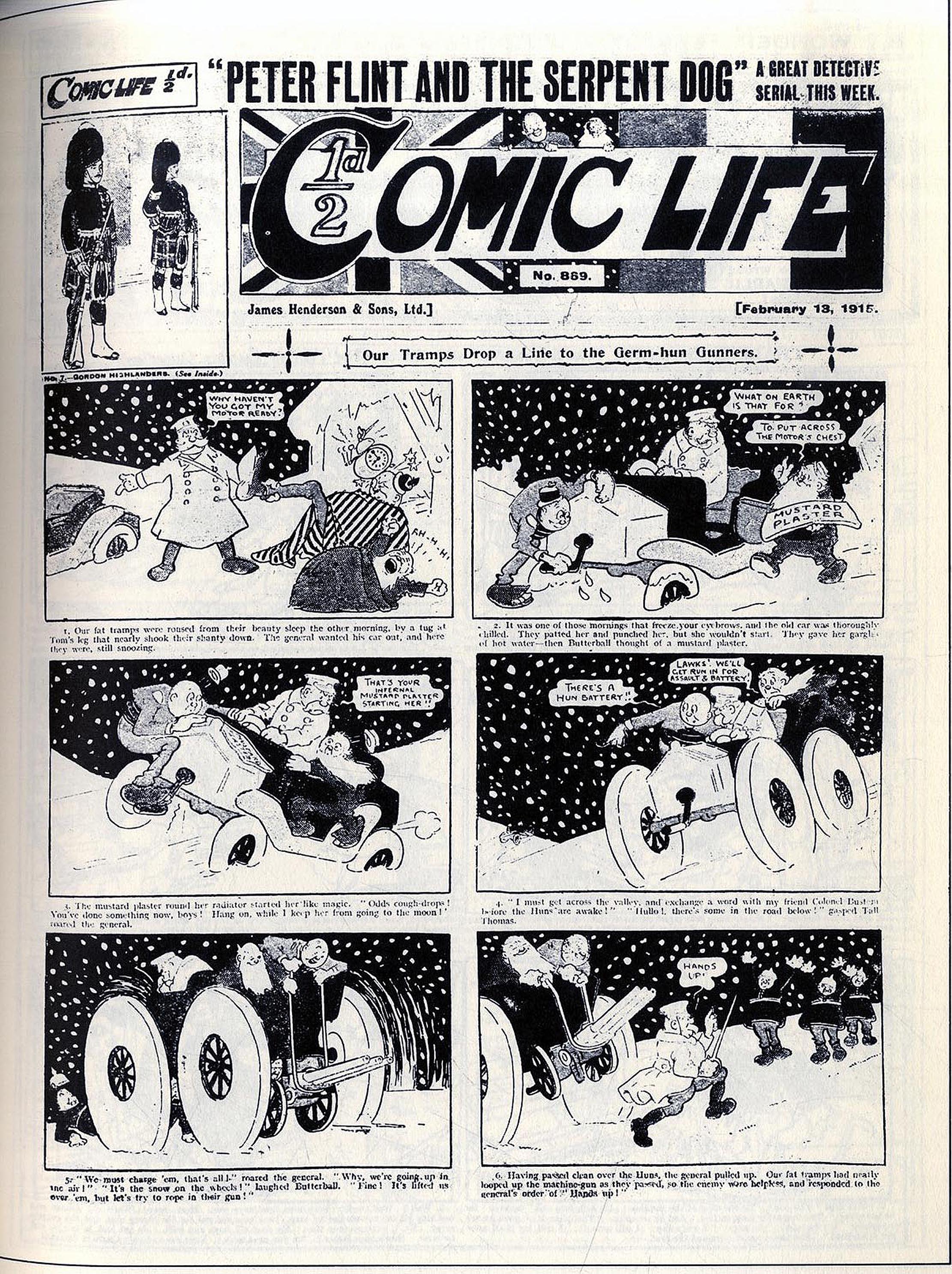 A Small selection of English Comics