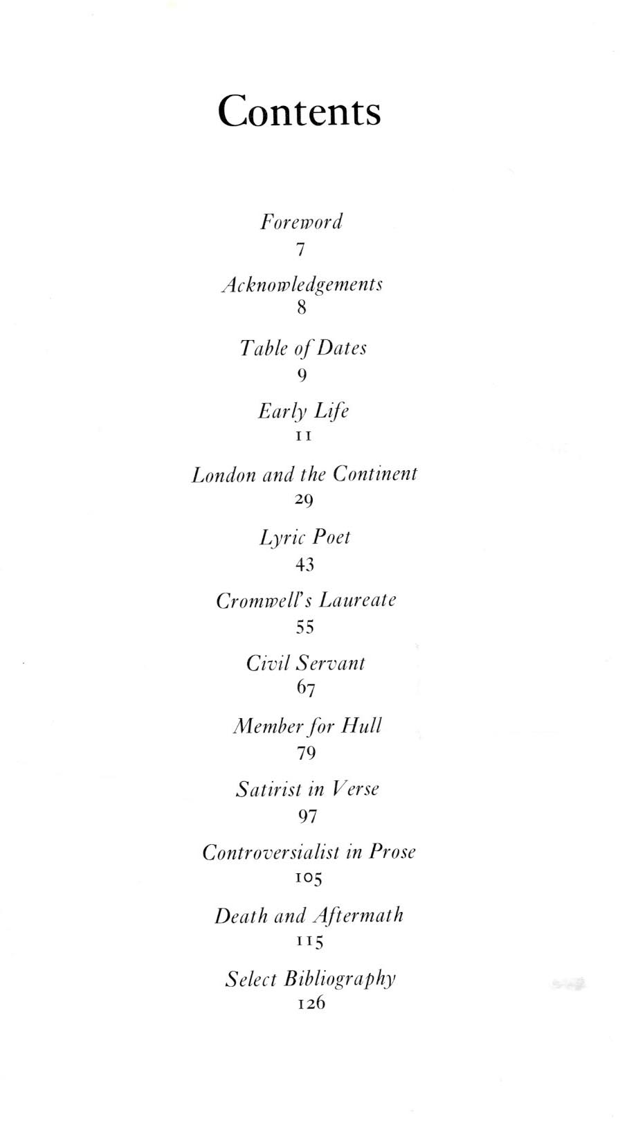 Andrew Marvell Research Guide, Poet and Politician, British Library