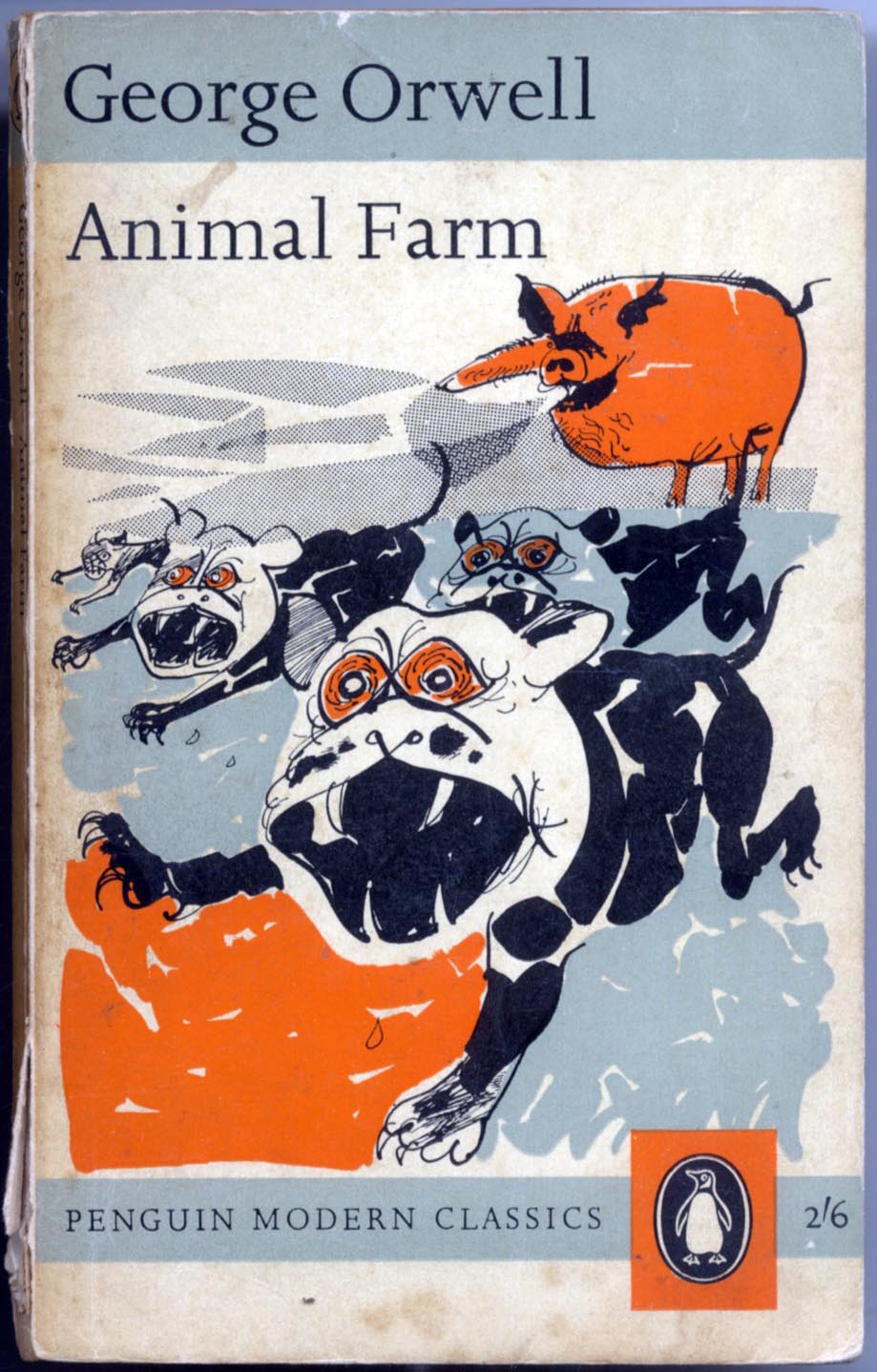 ORWELL, THREE COVERS FOR Animal Farm, 1945