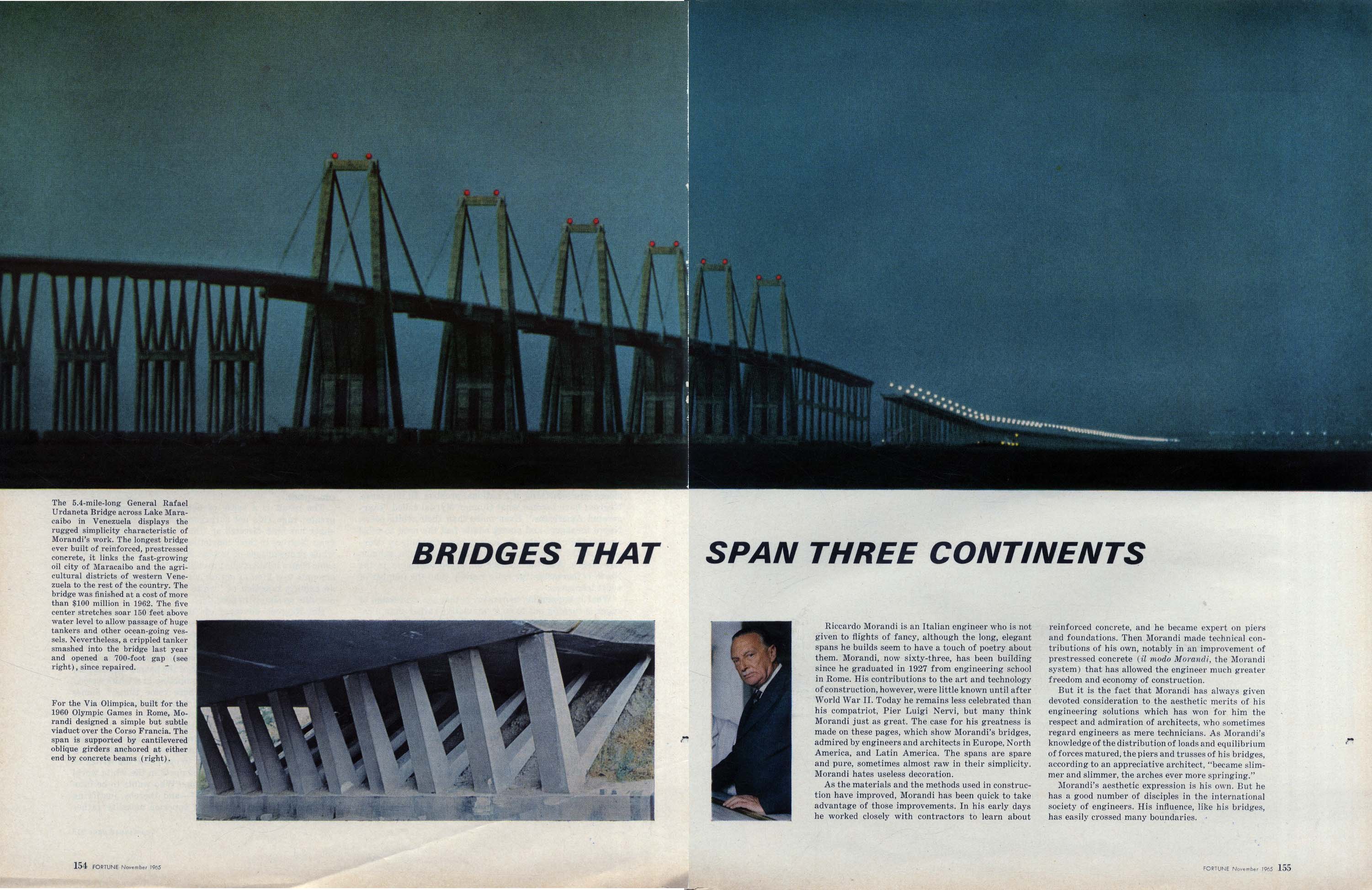 Fortune Photography, Bridges that Span Three Continents , November 1965