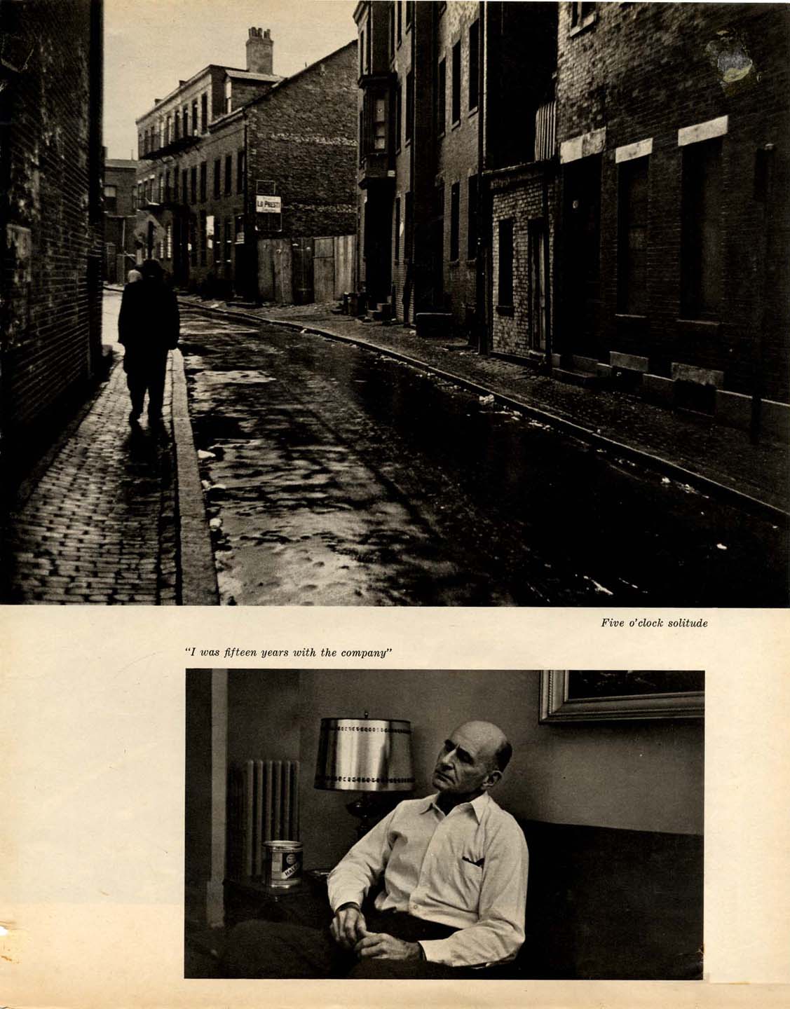 Walker Evans, photoessay for FORTUNE, People and Places in Trouble