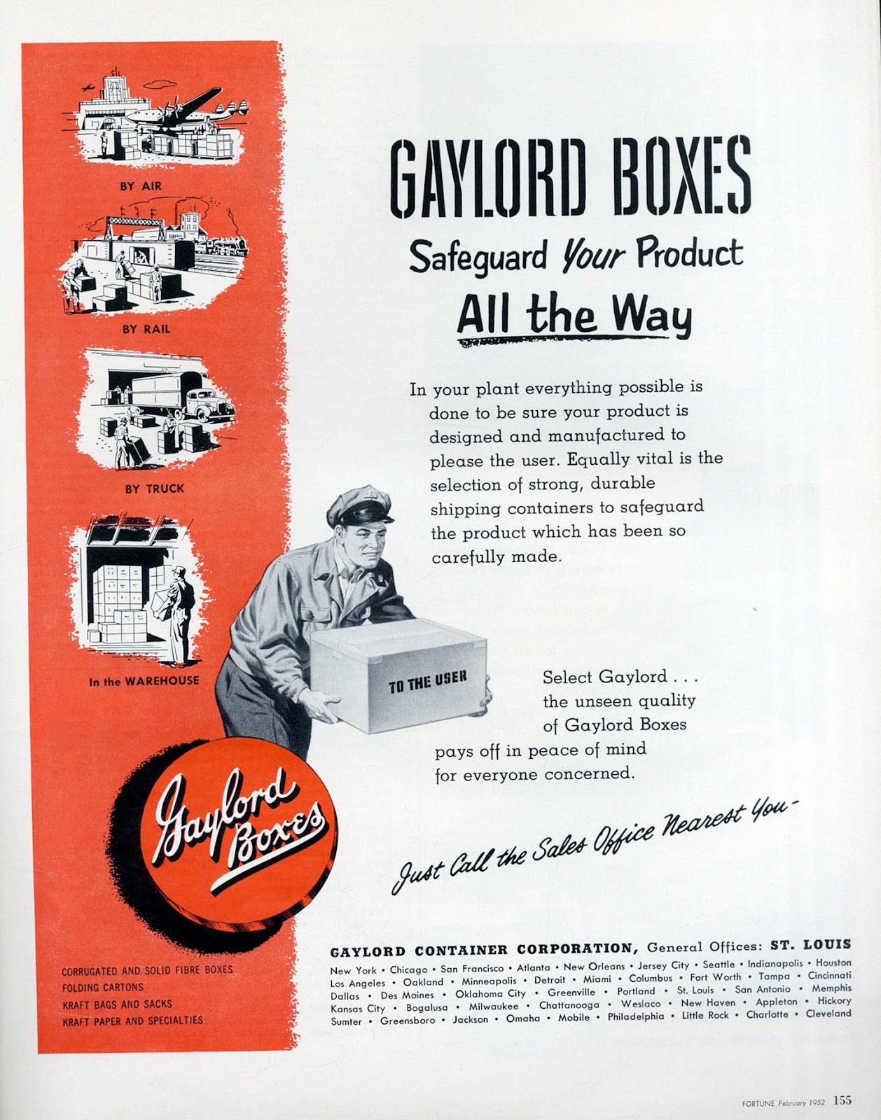 GAYLORD BOXES, PACKAGING