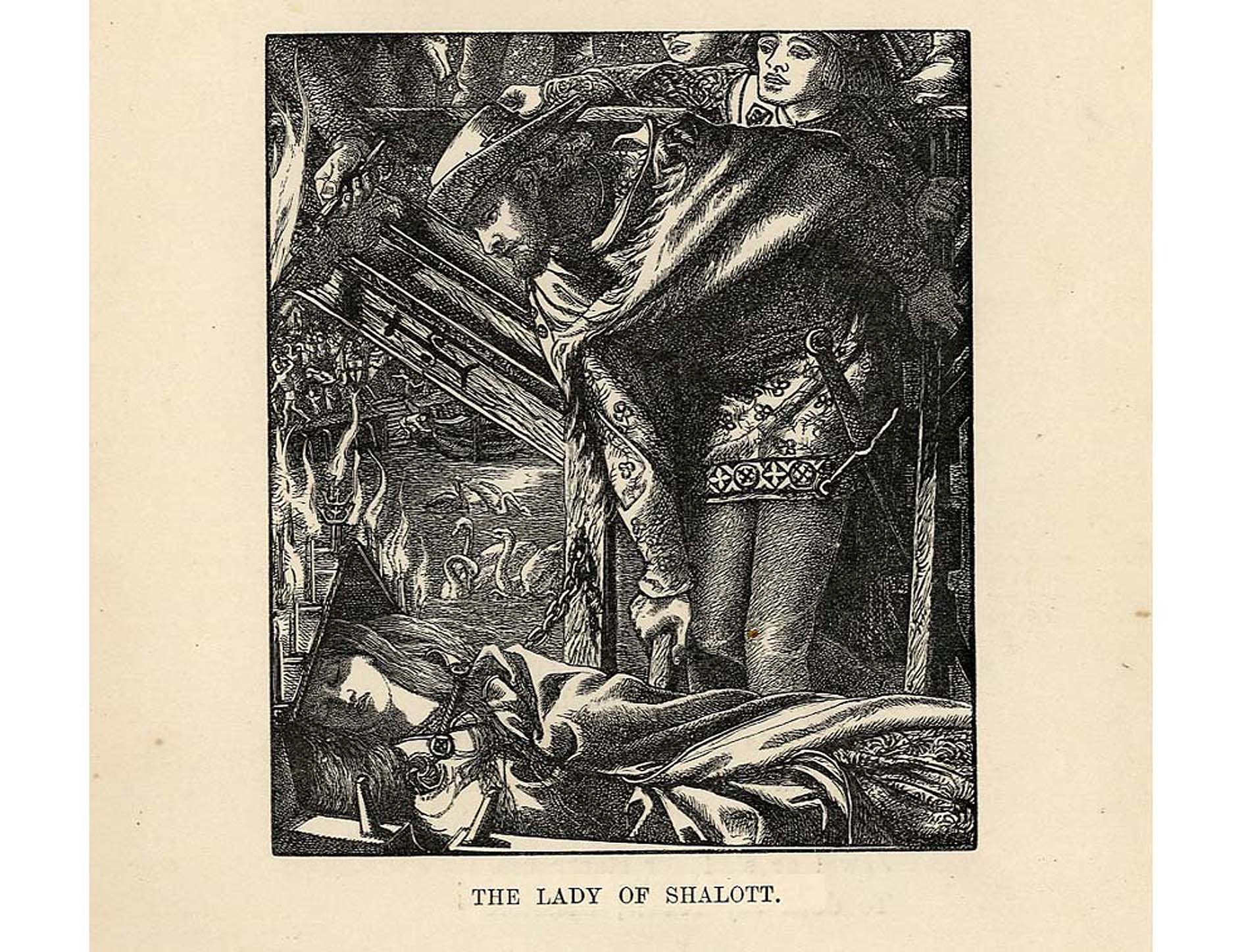 The PreRaphaelite artists the Moxon Tennyson new edition 1864