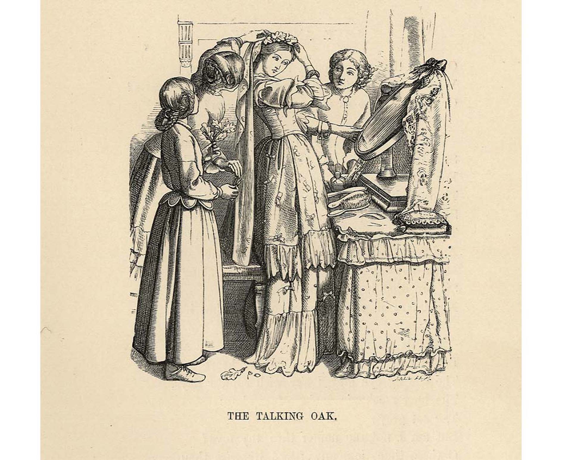 The PreRaphaelite artists the Moxon Tennyson new edition 1864