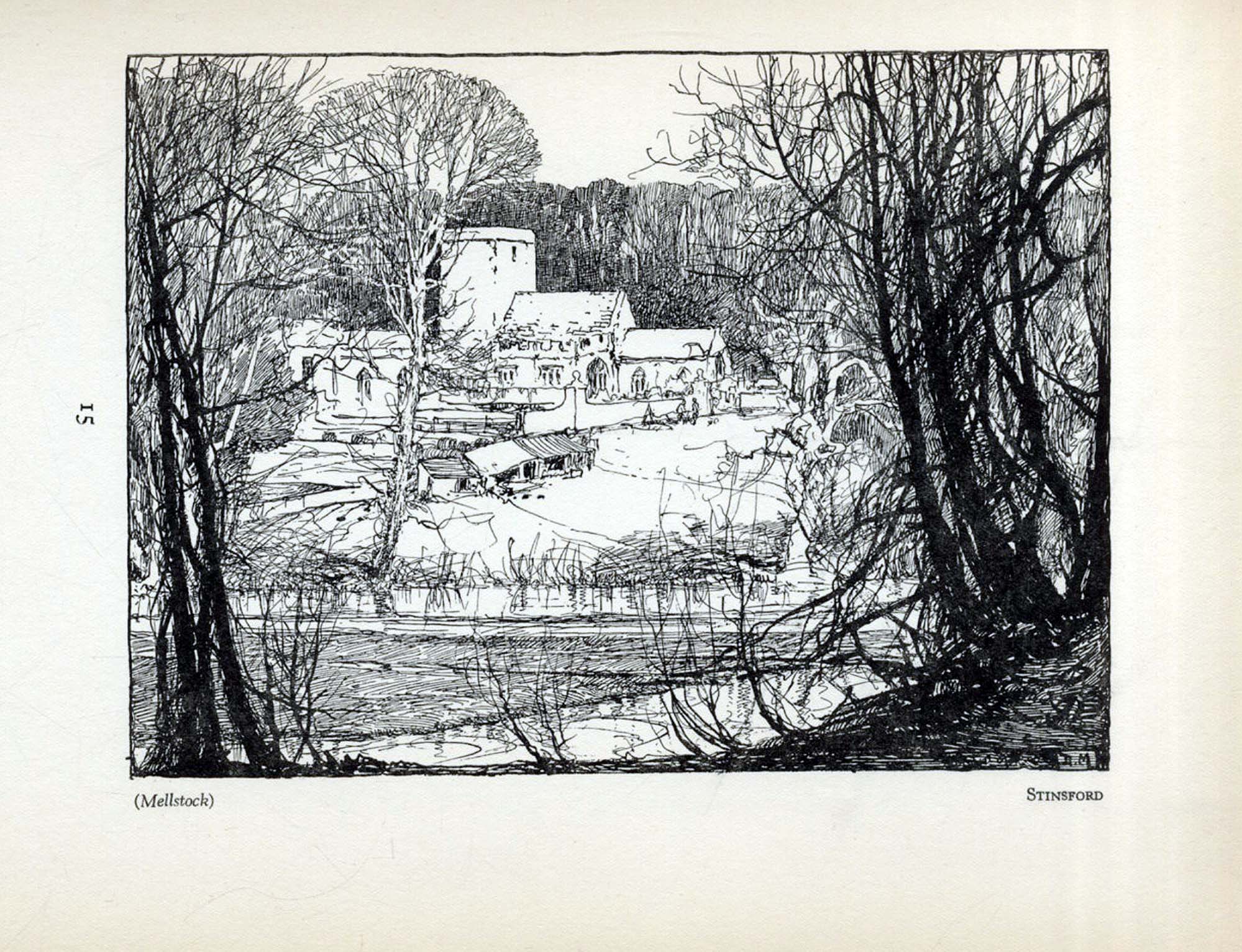 Donald Maxwell, The Landscape of Thomas Hardy, 1928