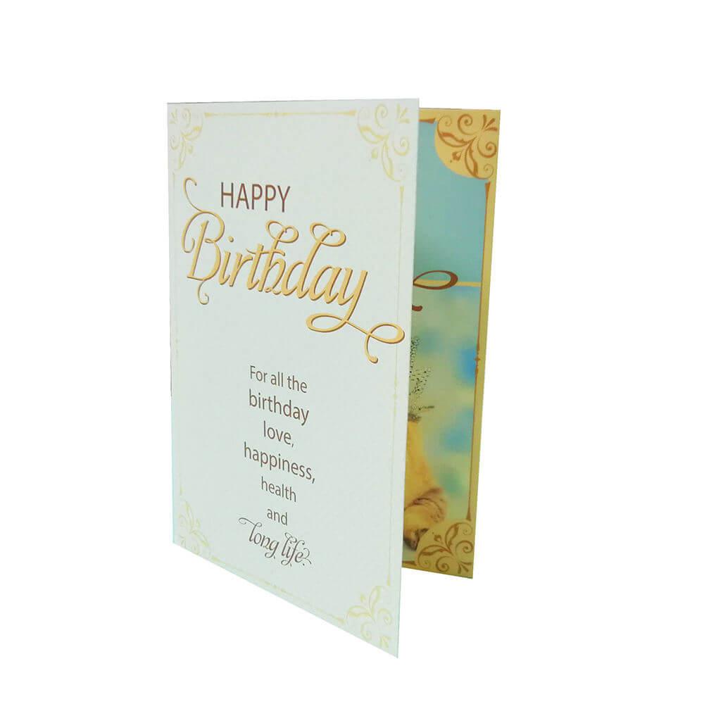 Personalized Musical Greeting Cards with LED Lights FUNTEK
