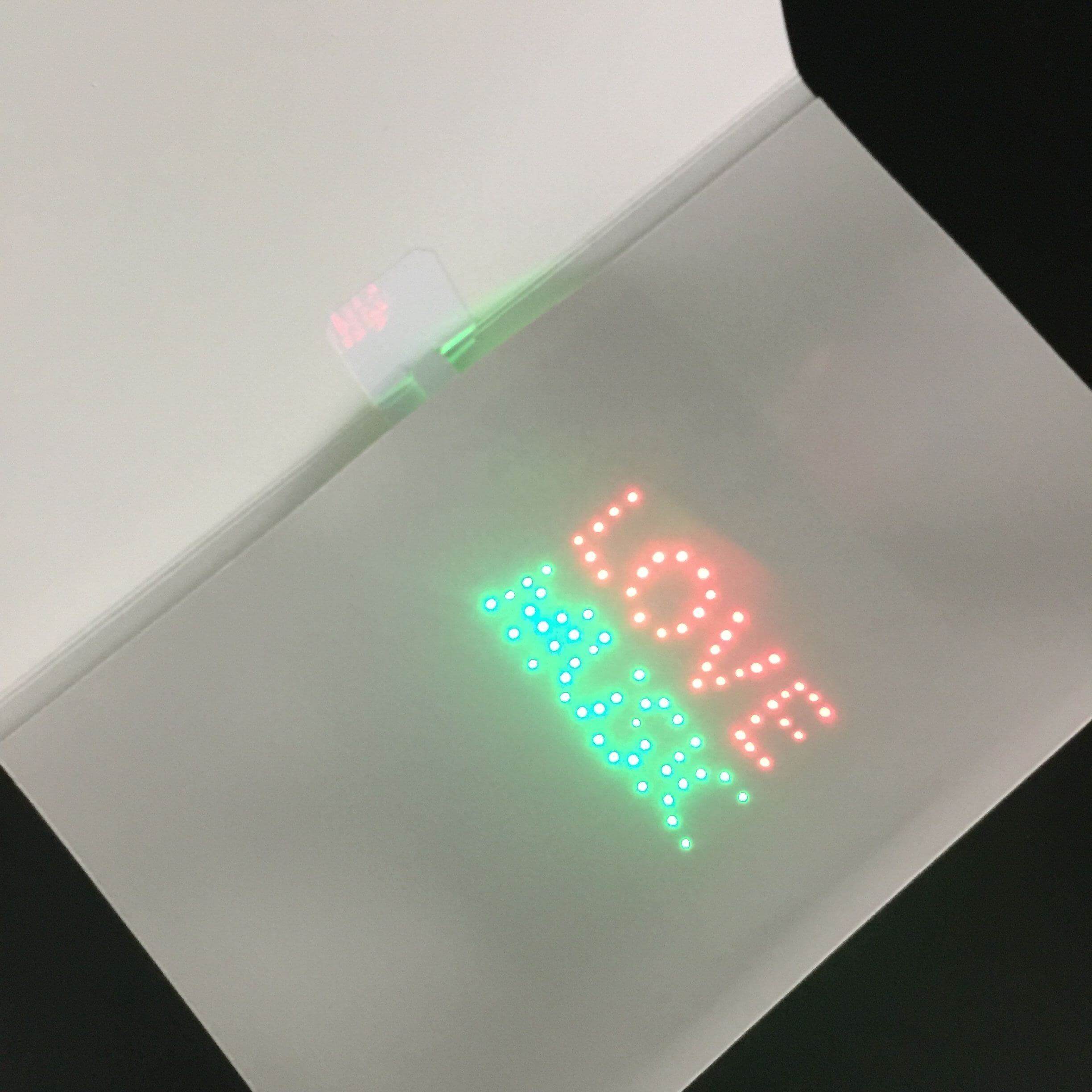 DIY Paper Greeting Card with LED Lights and Music FUNTEK
