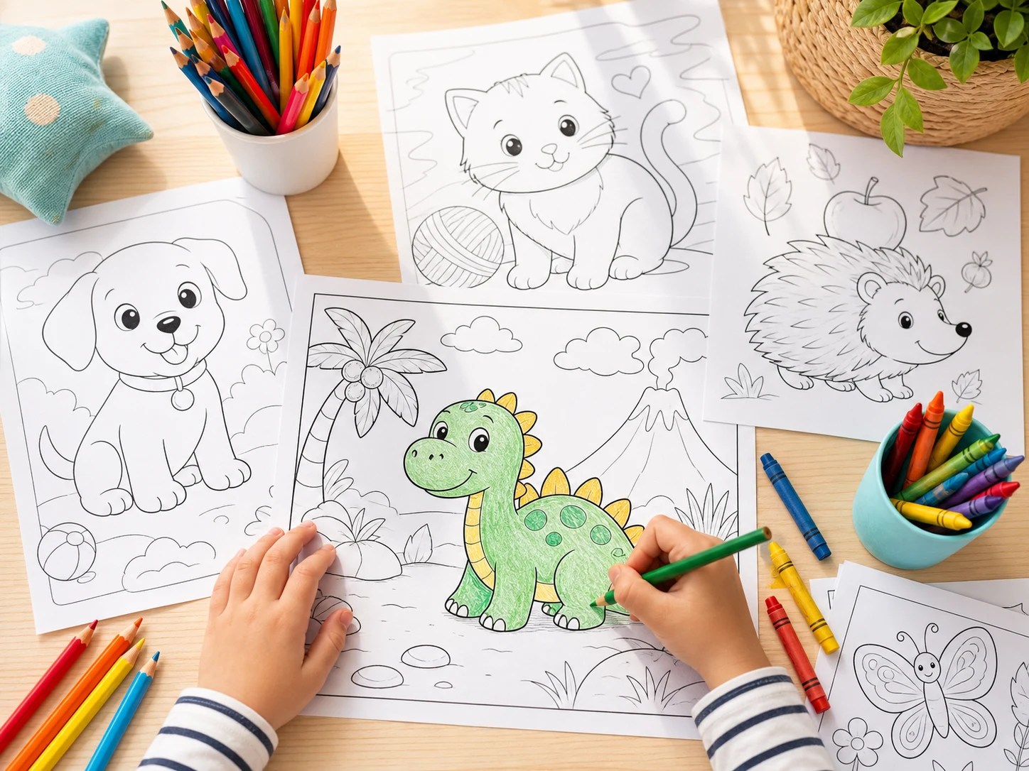Free Printable Coloring Pages for Kids Funboxie