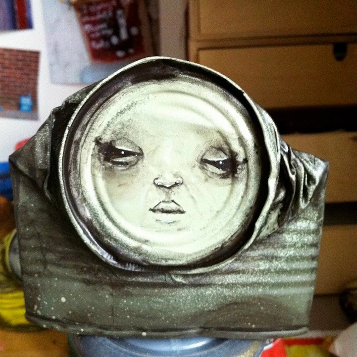 Street Art from Tin Cans (15 Photos) FunCage