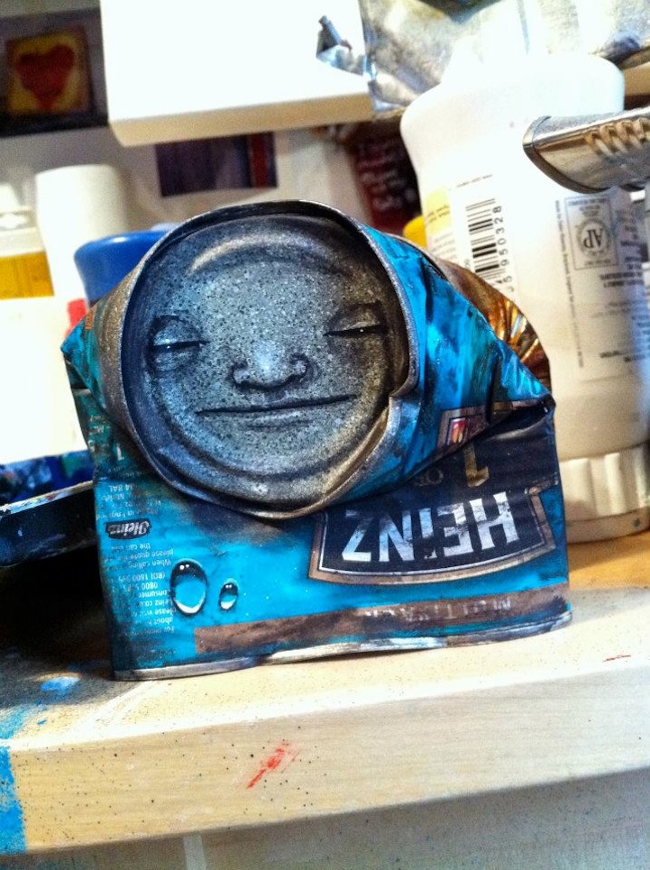 Street Art from Tin Cans (15 Photos) FunCage