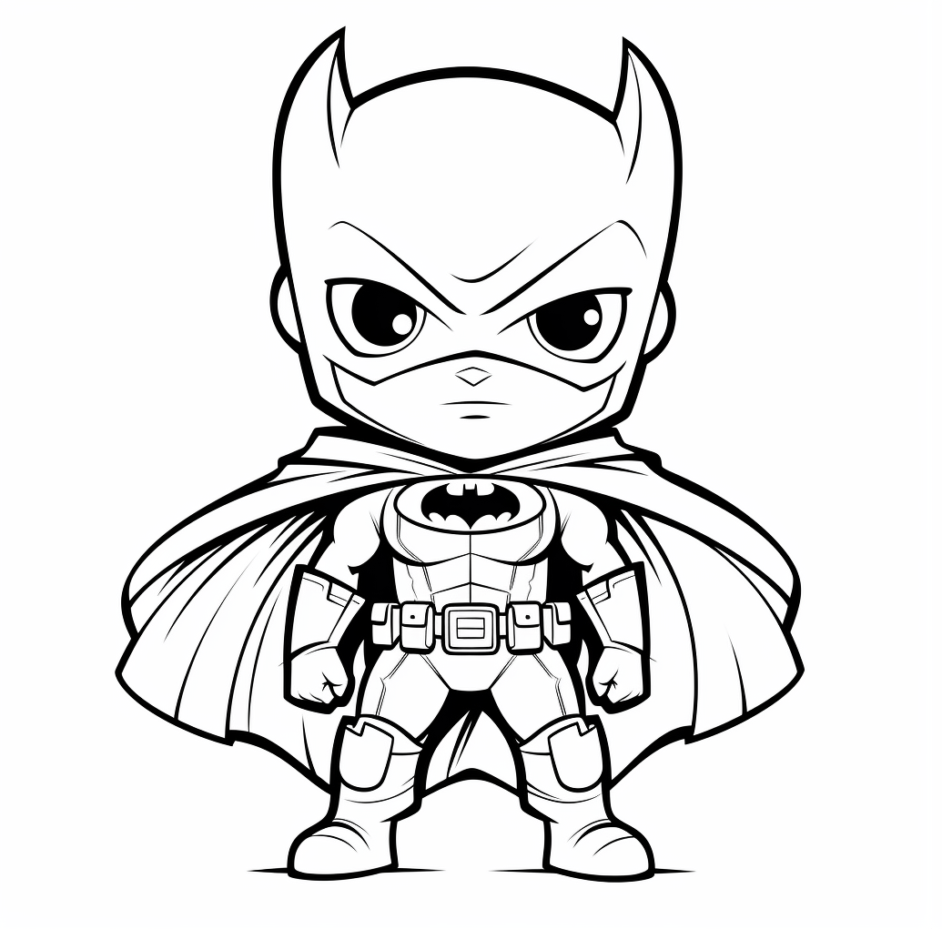 Batman Free Coloring Pages of Batman