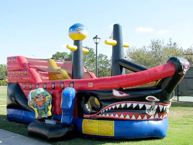 Pirate Ship Bounce House Rental Pirate Themed Bounce House in FL