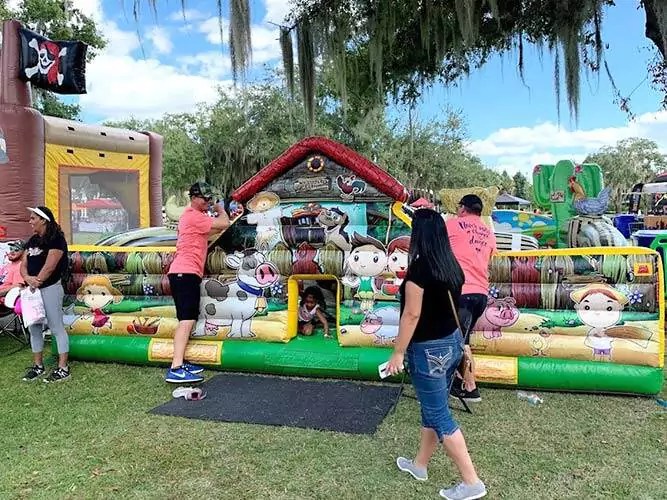 My Little Farm Bounce House Combo Toddler Bounce House in Orlando