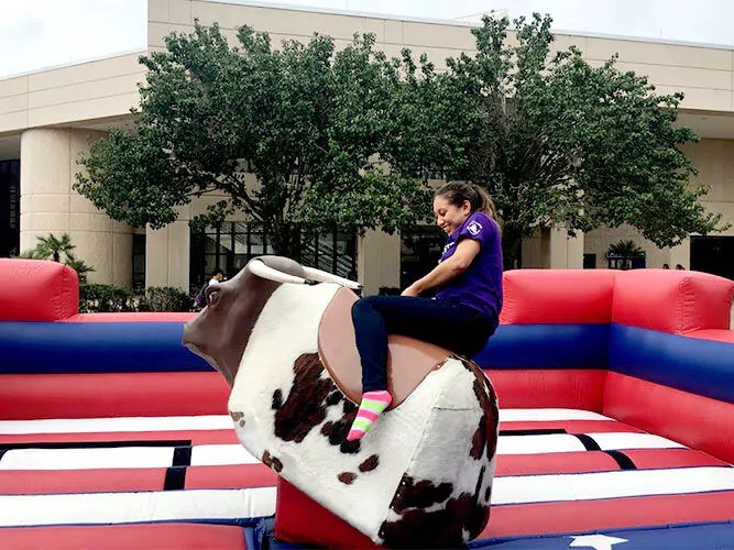 Mechanical Bull Rental Electronic Bull Ride FL Western Themed Rental