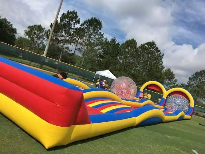 Zorb Track Rental Rent Human Hamster Balls Fun Crew USA