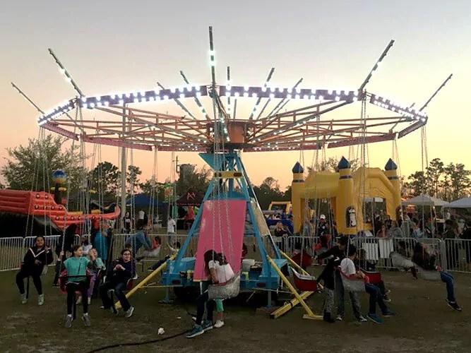 Cyclone Swing Rental Classic Carnival Rides Amusement Ride Rentals