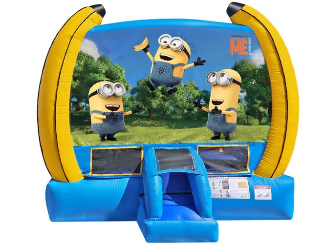 Despicable Me Bounce House Rental Minions Themed Bounce House