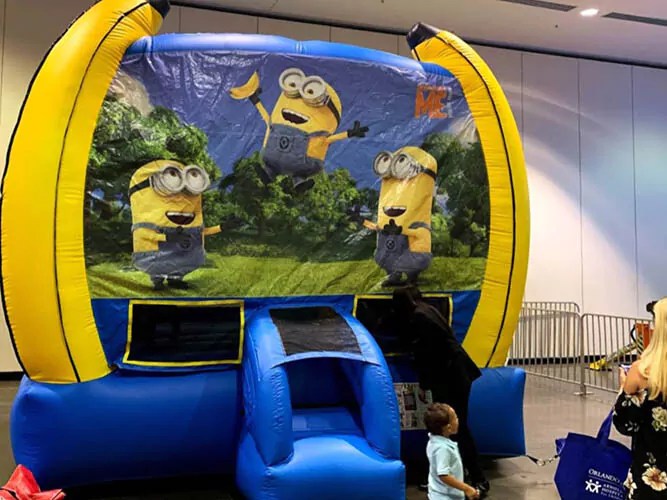 Despicable Me Bounce House Rental Minions Themed Bounce House