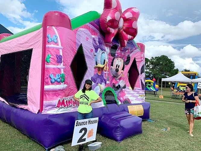 Minnie Mouse Bounce House Rental Orlando Bounce House Rentals