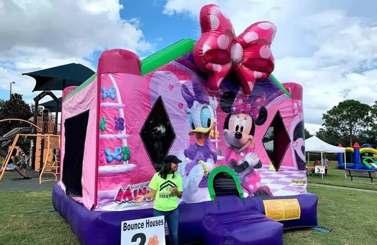 Minnie Mouse Bounce House Rental Orlando Bounce House Rentals Fun