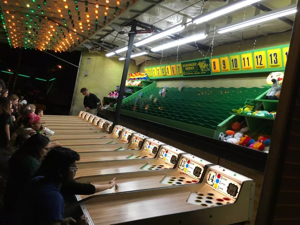 Derby Races Game Trailer RollABall Midway Game Rentals