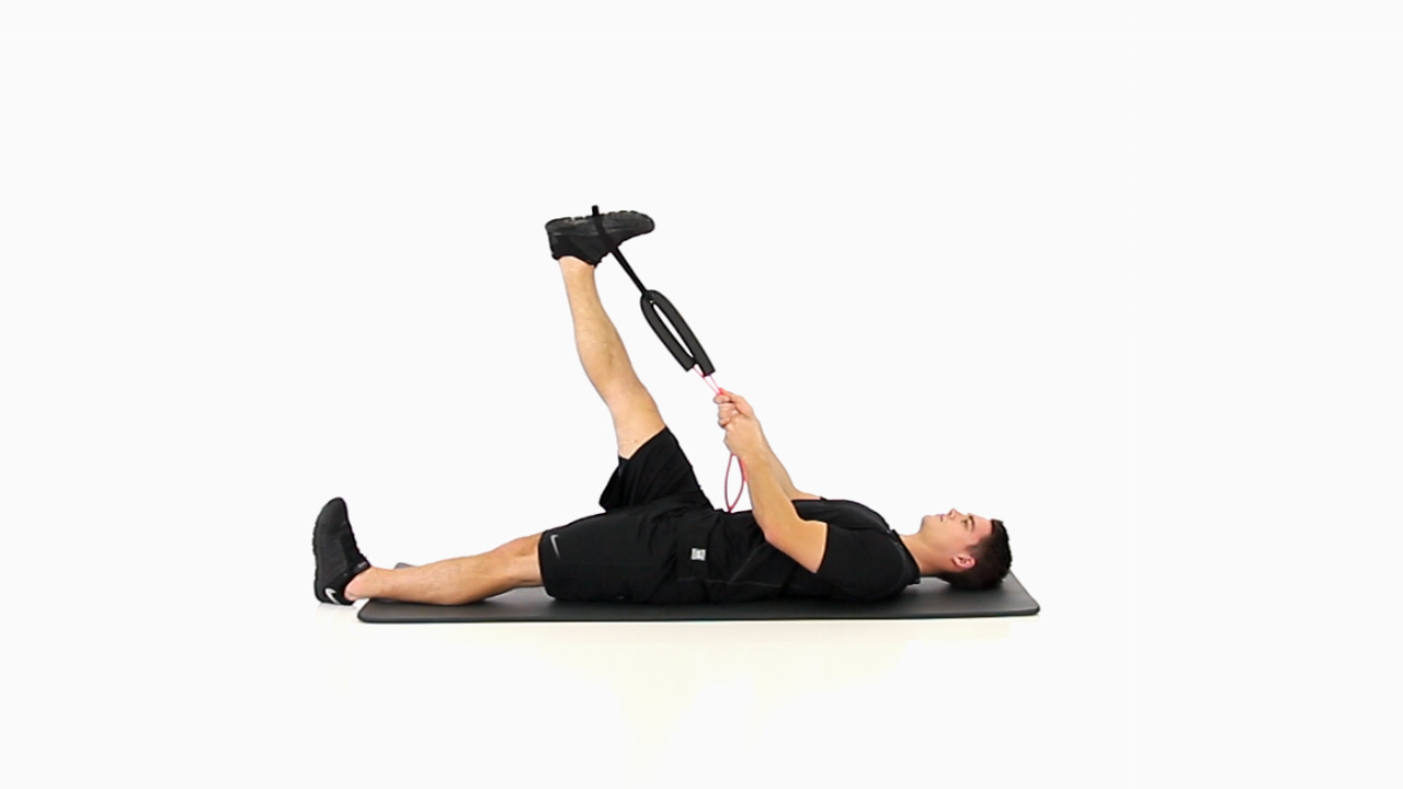 Strap Assisted StraightLeg Stretch Functional Movement Systems