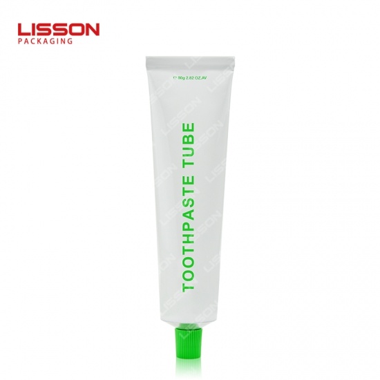 80g Toothpaste Aluminum Collapsible Tube Packaging Manufacturer