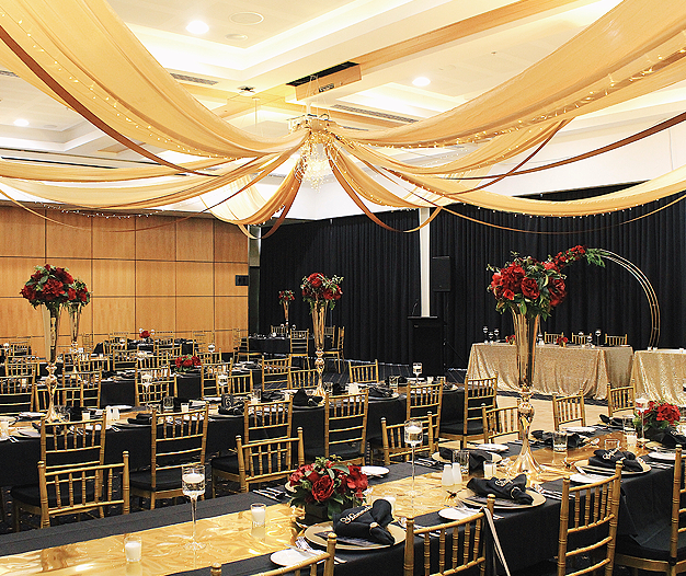 Hellenic Club Phillip Venue Detail at Function Rooms